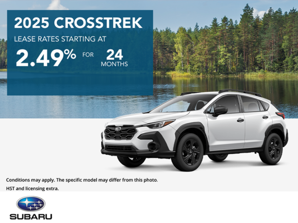 Get the 2025 Subaru Crosstrek Today!
