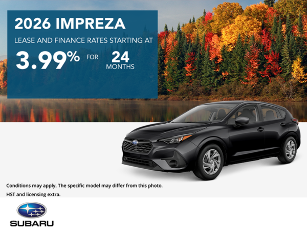 Get the 2025 Subaru Impreza Today!
