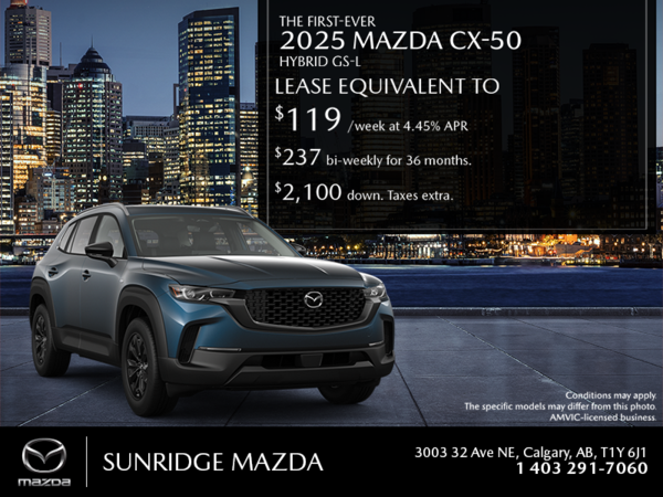 Get the 2025 Mazda CX-50 Hybrid