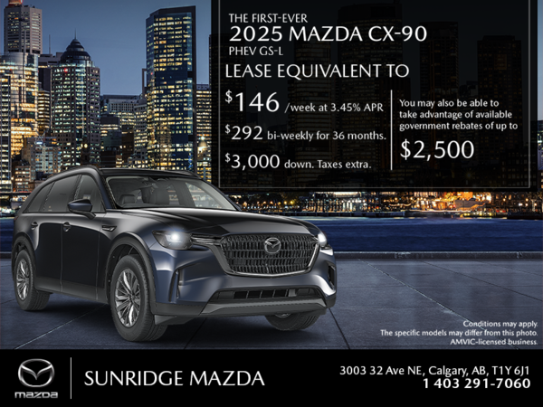 Get the 2025 Mazda CX-90 PHEV