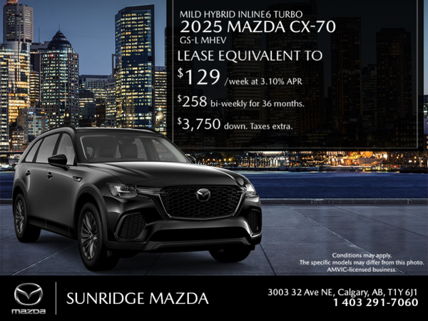 Get the 2025 Mazda CX-70 MHEV