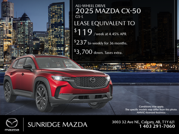 Get the 2025 Mazda CX-50