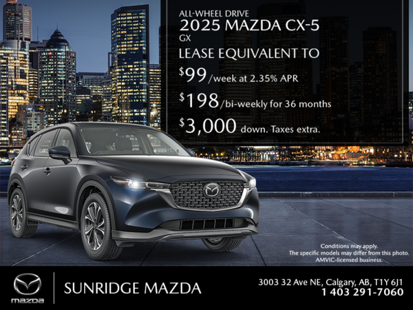 Get the 2025 Mazda CX-5