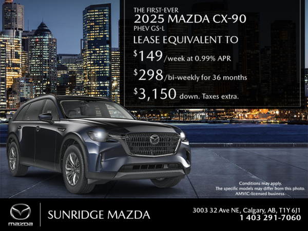 Get the 2025 Mazda CX-90 PHEV