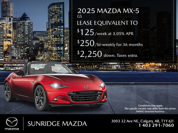 Get the 2025 Mazda MX-5