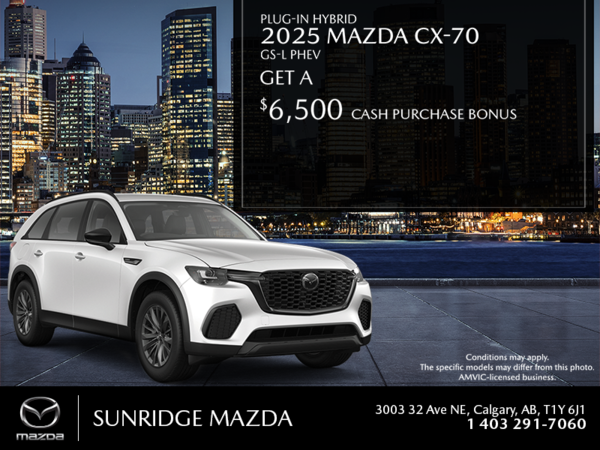 Get the 2025 Mazda CX-70 PHEV