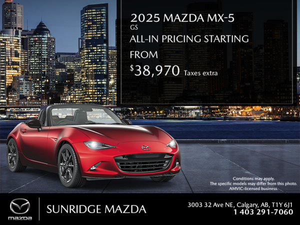 Get the 2025 Mazda MX-5