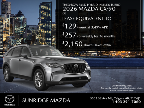 Get the 2026 Mazda CX-90 Mild Hybrid