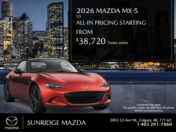 Get the 2026 Mazda MX-5