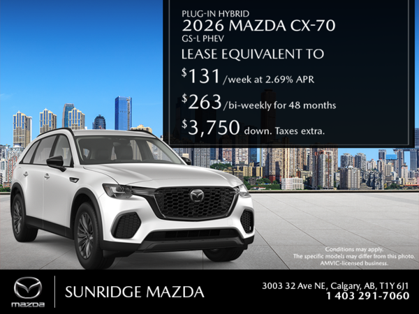 2026 Mazda CX-70 Plug-In Hybrid