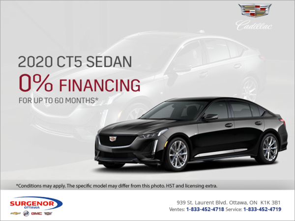 2020 Cadillac CT5 | Surgenor Ottawa