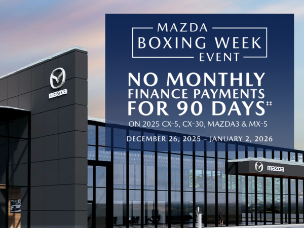 The Mazda Boxing Week event