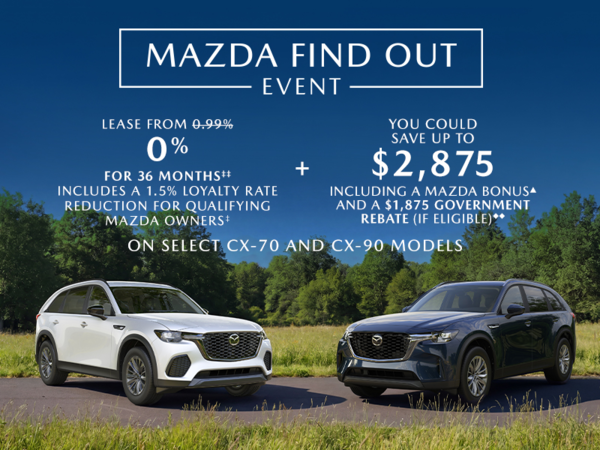 Mazda Find Out Event