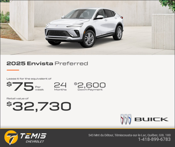 Get the 2025 Buick Envista