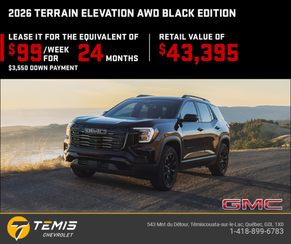 The 2026 GMC Terrain