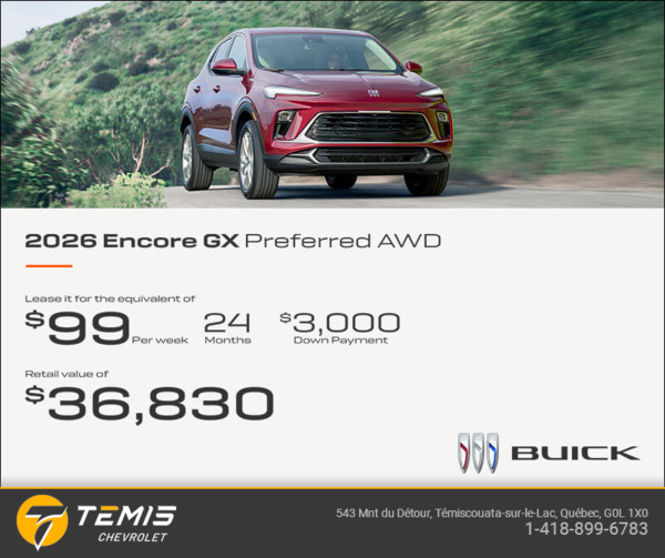Get the 2025 Buick Encore GX