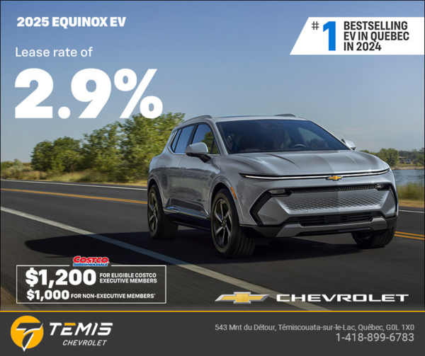 Get the 2025 Chevrolet Equinox EV