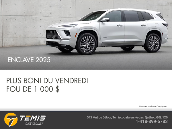 Procurez-vous le Buick Enclave 2025