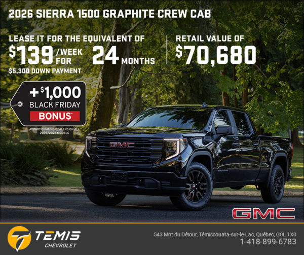 The 2026 GMC Sierra 1500