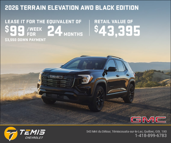The 2026 GMC Terrain