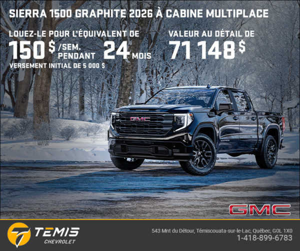 Le GMC Sierra 1500 2026