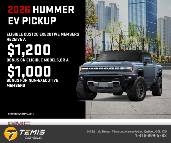 The 2026 GMC Hummer EV Pickup
