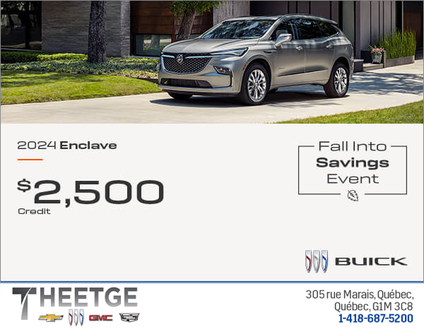 Get the 2024 Buick Enclave