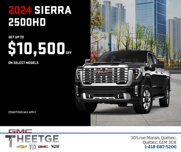 The 2024 GMC Sierra 25000HD