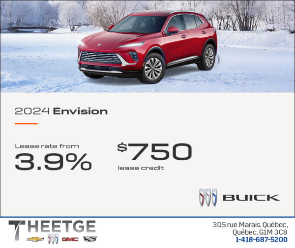 Get the 2024 Buick Envision