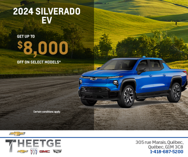 Get the 2024 Chevrolet Silverado EV