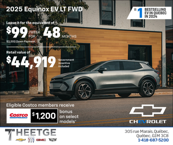 Get the 2025 Chevrolet Equinox EV