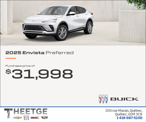 Get the 2025 Buick Envista