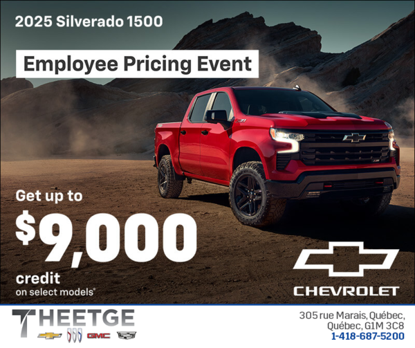 Get the 2025 Chevrolet Silverado 1500
