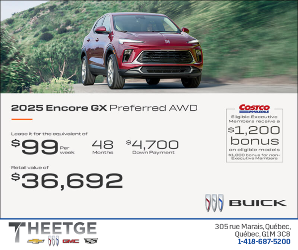 Get the 2025 Buick Encore GX