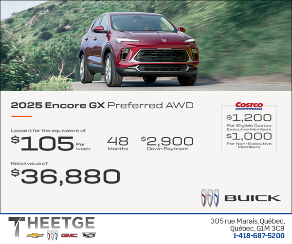 Get the 2025 Buick Encore GX
