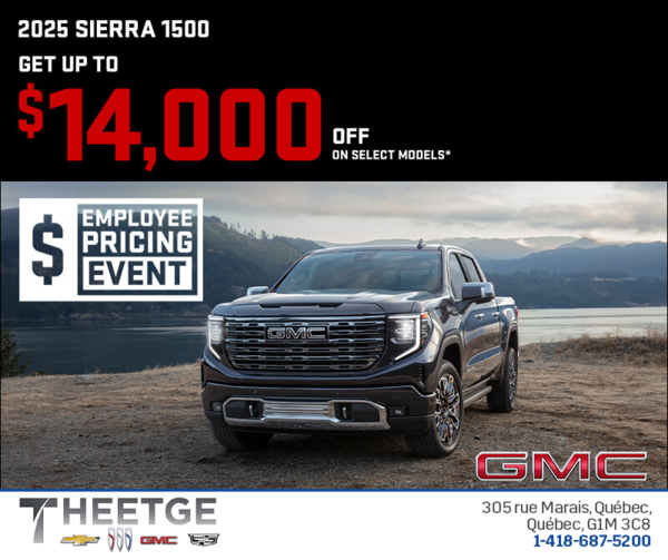 The 2025 GMC Sierra 1500