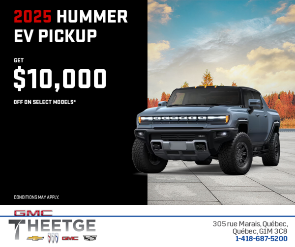 The 2025 GMC Hummer EV SUV