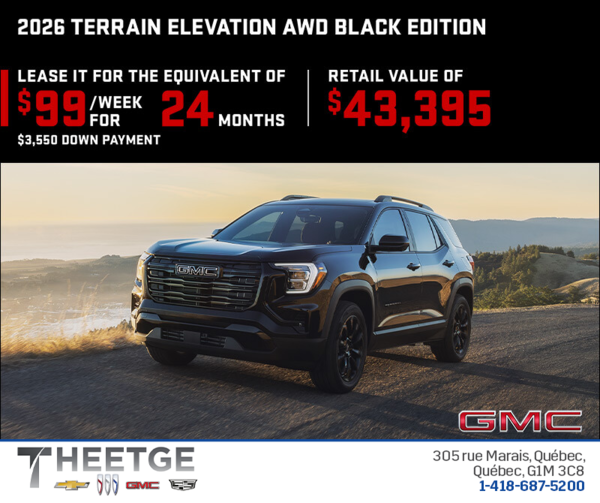The 2026 GMC Terrain