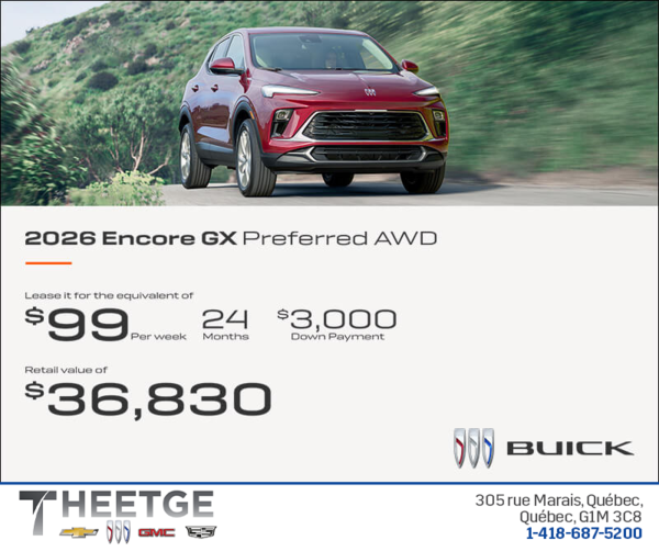 Get the 2025 Buick Encore GX