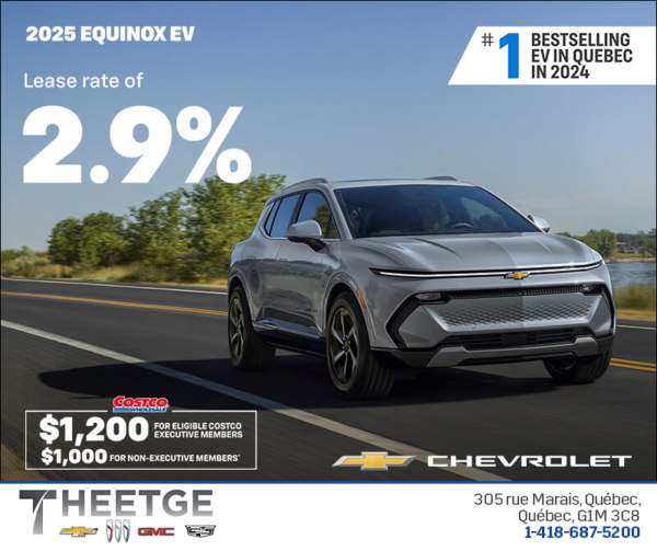 Get the 2025 Chevrolet Equinox EV