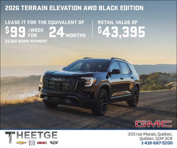 The 2026 GMC Terrain