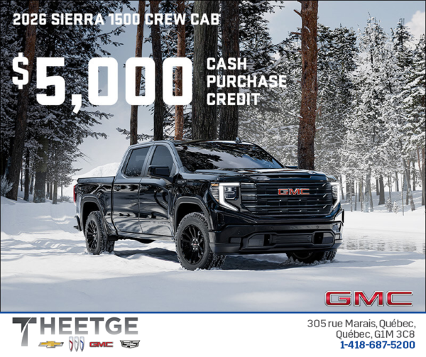 The 2026 GMC Sierra 1500