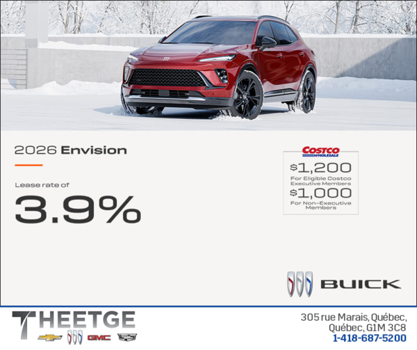 Get the 2026 Buick Envision