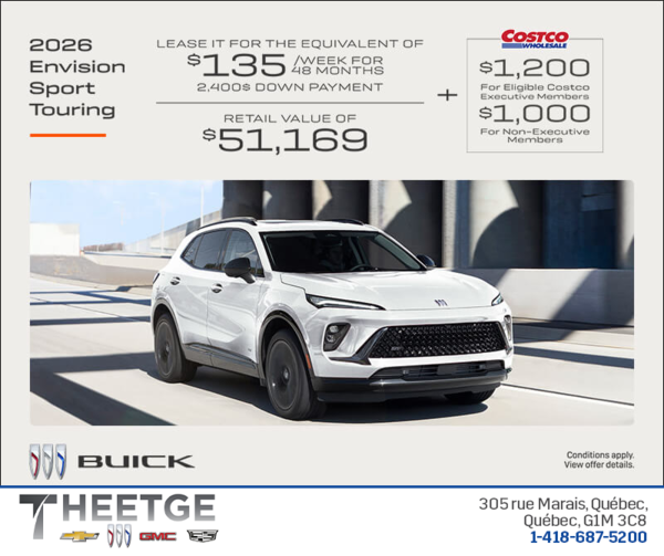 Get the 2026 Buick Envision