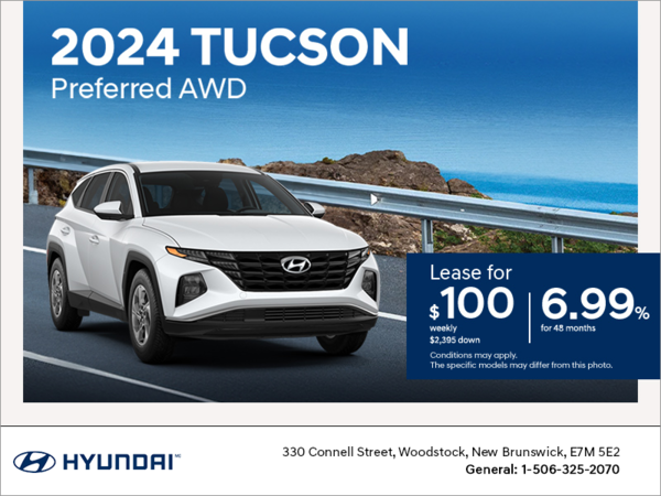 Get the 2024 Hyundai Tucson