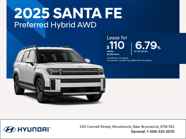 Get the 2025 Hyundai Santa Fe