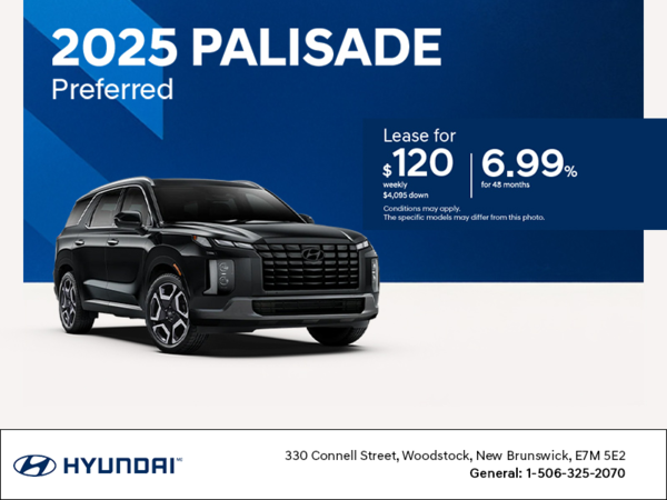 Get the 2025 Hyundai Palisade