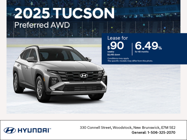 Get the 2025 Hyundai Tucson