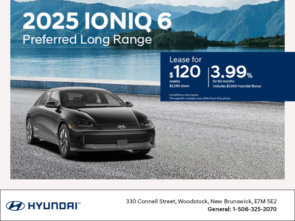 Get the 2025 Hyundai IONIQ 6