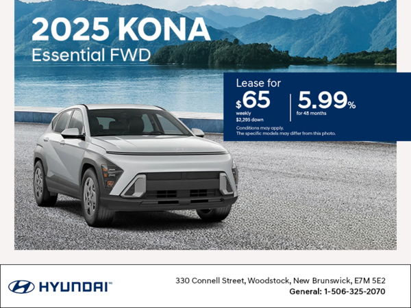 Get the 2025 Hyundai Kona